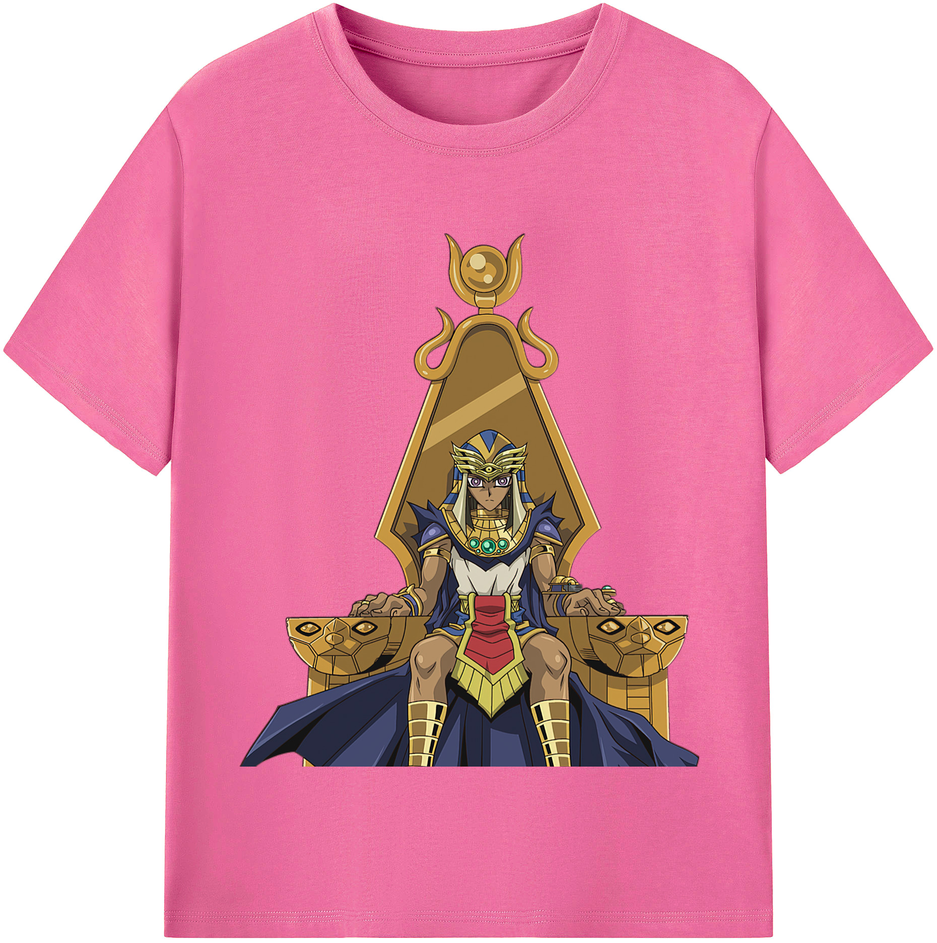 （画像用） 遊☆戯☆王 Yu-Gi-Oh! レディースカジュアルプリントTシャツ（綿100％）